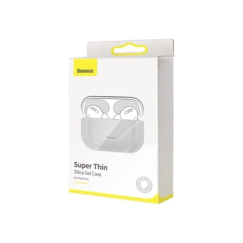 Kup Husă de protecție din silicon Baseus Super Thin pentru Apple AirPods Pro (gri-roz) - BSU1149GRYPNK - {ean13} - Sklep Home Screen
