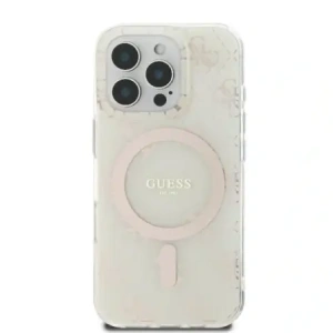 Kup Etui Guess GUHMP16LH4DTEH Apple iPhone 16 Pro hardcase IML 4G Background MagSafe bílý/white - GUE003974 - {ean13} - Sklep Home Screen