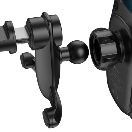 Buy Baseus Milky Way Electric Bracket Wireless Charger (15W) Black - BSU1150BLK - {ean13} - Home Screen Store Europe