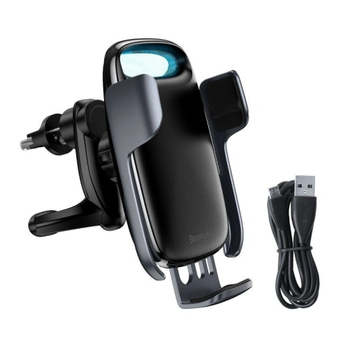 Kup Baseus Schwerkraft Autohalterung Milky Way mit 15W Qi induktives Ladegerät (schwarz) - BSU1150BLK - {ean13} - Sklep Home Screen