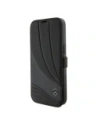 Etui Mercedes MEBKP15L8ROLK Apple iPhone 15 Pro bookcase Leather Wave Patern czarny/black