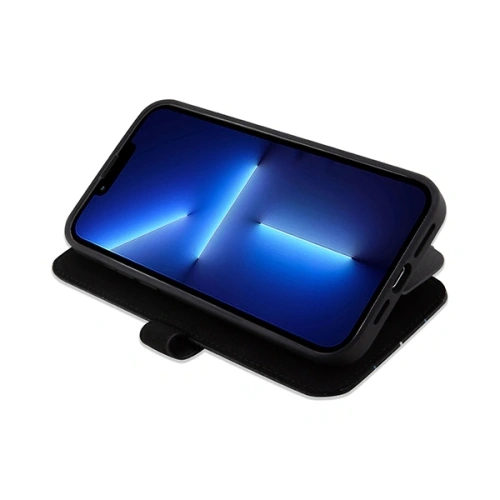 Kup Mercedes MEBKP15L8ROLK Apple iPhone 15 Pro husă din piele cu model Wave neagră - MRS110 - {ean13} - Sklep Home Screen
