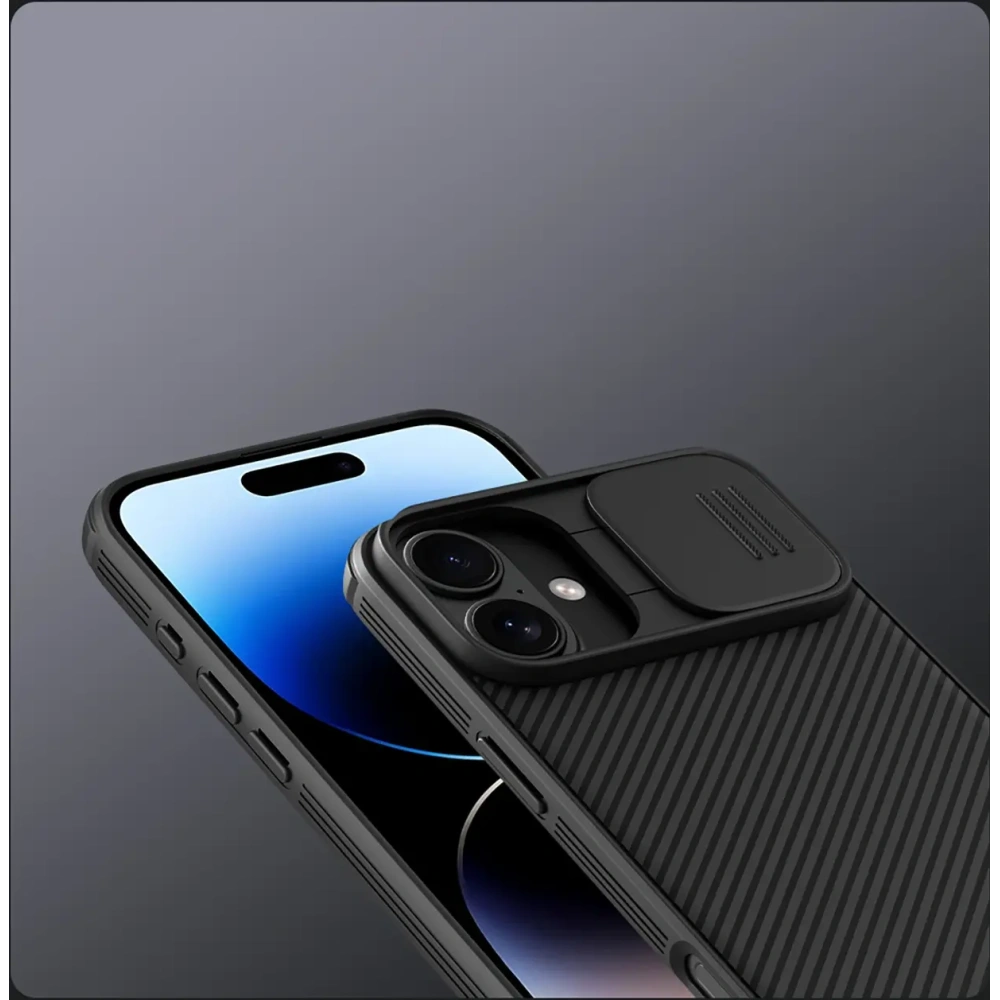 Etui Nillkin CamShield Pro Magnetic Case na Apple iPhone 16 czarne