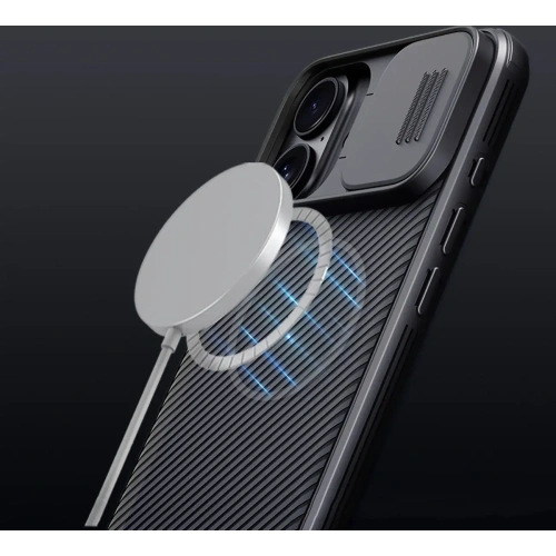 Kup Etui Nillkin CamShield Pro Magnetic Case na Apple iPhone 16 černé - NLK1607 - {ean13} - Sklep Home Screen