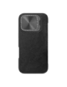 Nillkin Qin Prop Lederhülle Apple iPhone 16 Pro Max schwarz