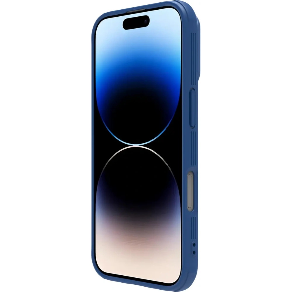 Etui Nillkin CamShield Pro Magnetic Case na Apple iPhone 16 niebieskie