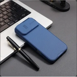 Kup Etui Nillkin CamShield Pro Magnetic Case na Apple iPhone 16 niebieskie - NLK1609 - {ean13} - Sklep Home Screen