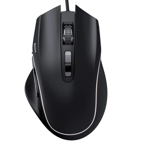 Buy Baseus GAMO 9 Programmable Buttons Gaming Mouse Black - BSU1158BLK - {ean13} - Home Screen Store Europe