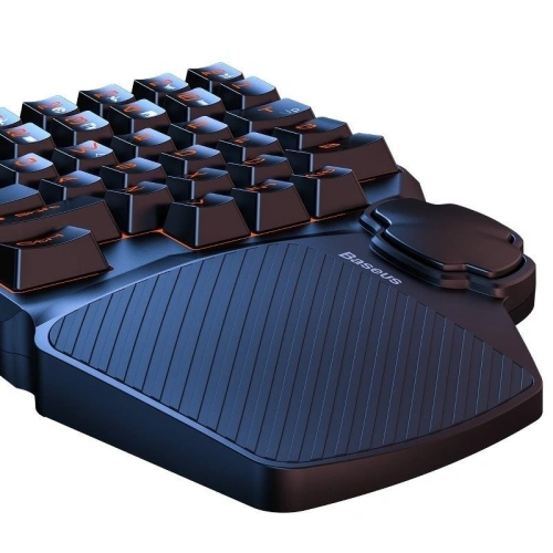 Buy Baseus GAMO One-Handed Gaming Keyboard Black - BSU1159 - {ean13} - Home Screen Store Europe