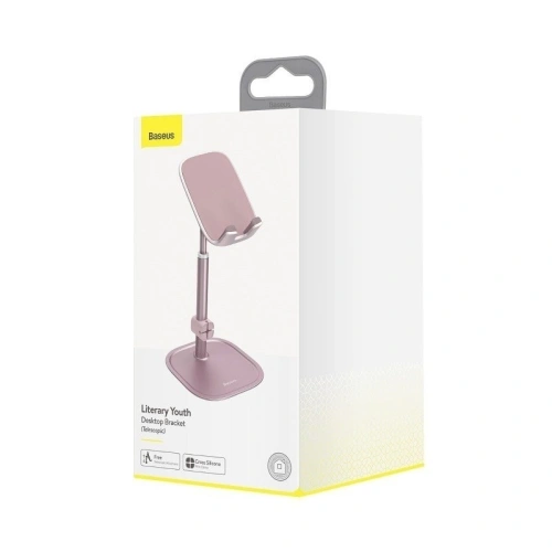 Buy Baseus Literary Youth Desktop Bracket (Telescopic)Rose gold - BSU1164PNK - {ean13} - Home Screen Store Europe