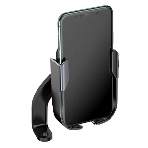 Baseus Telefonhalter Armor für Motorrad / Fahrrad / Roller / Scooter (schwarz)