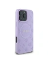Buy Guess GUHMP16LPSAPSMEU Apple iPhone 16 Pro hardcase Saffiano Peony Classic Logo MagSafe purple - GUE004046 - {ean13} - Home Screen Store Europe