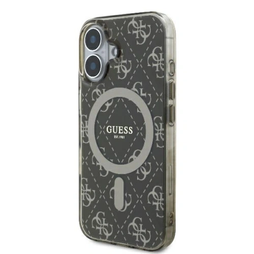 Buy Guess GUHMP16MH4DTEW Apple iPhone 16 Plus hardcase IML 4G Background MagSafe brown - GUE003969 - {ean13} - Home Screen Store Europe