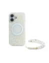 Kup Etui Guess GUHMP16MHCPOFPH Apple iPhone 16 Plus hardcase IML Flowers Allover Electro With Pearl Strap MagSafe bílý/white - GUE003946 - {ean13} - Sklep Home Screen