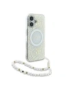 Kup Etui Guess GUHMP16MHCPOFPH Apple iPhone 16 Plus hardcase IML Flowers Allover Electro With Pearl Strap MagSafe bílý/white - GUE003946 - {ean13} - Sklep Home Screen