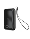 Kup Powerbank Baseus Mini S z ładowaniem indukcyjnym, 10000mAh, 18W, USB (czarny) - BSU1177BLK - {ean13} - Sklep Home Screen