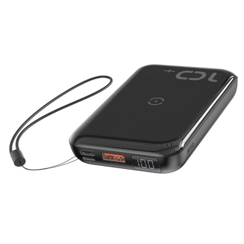 Kup Powerbank Baseus Mini S z ładowaniem indukcyjnym, 10000mAh, 18W, USB (czarny) - BSU1177BLK - {ean13} - Sklep Home Screen