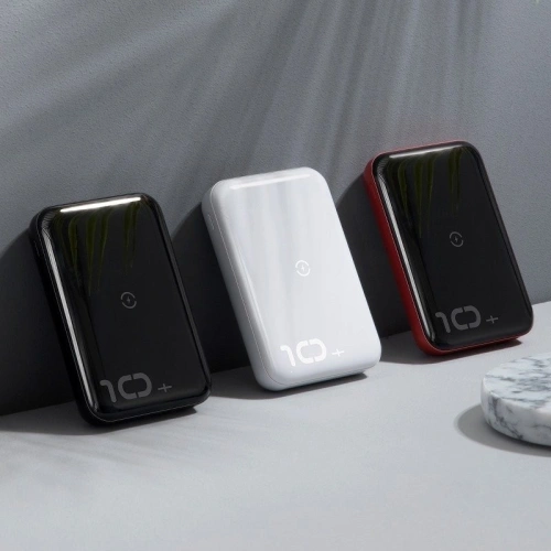 Kup Powerbank Baseus Mini S z ładowaniem indukcyjnym, 10000mAh, 18W, USB (czarny) - BSU1177BLK - {ean13} - Sklep Home Screen