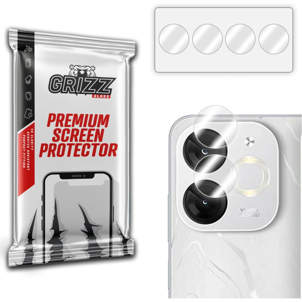 Szkło na aparat GrizzGlass HybridGlass Camera do Itel A80