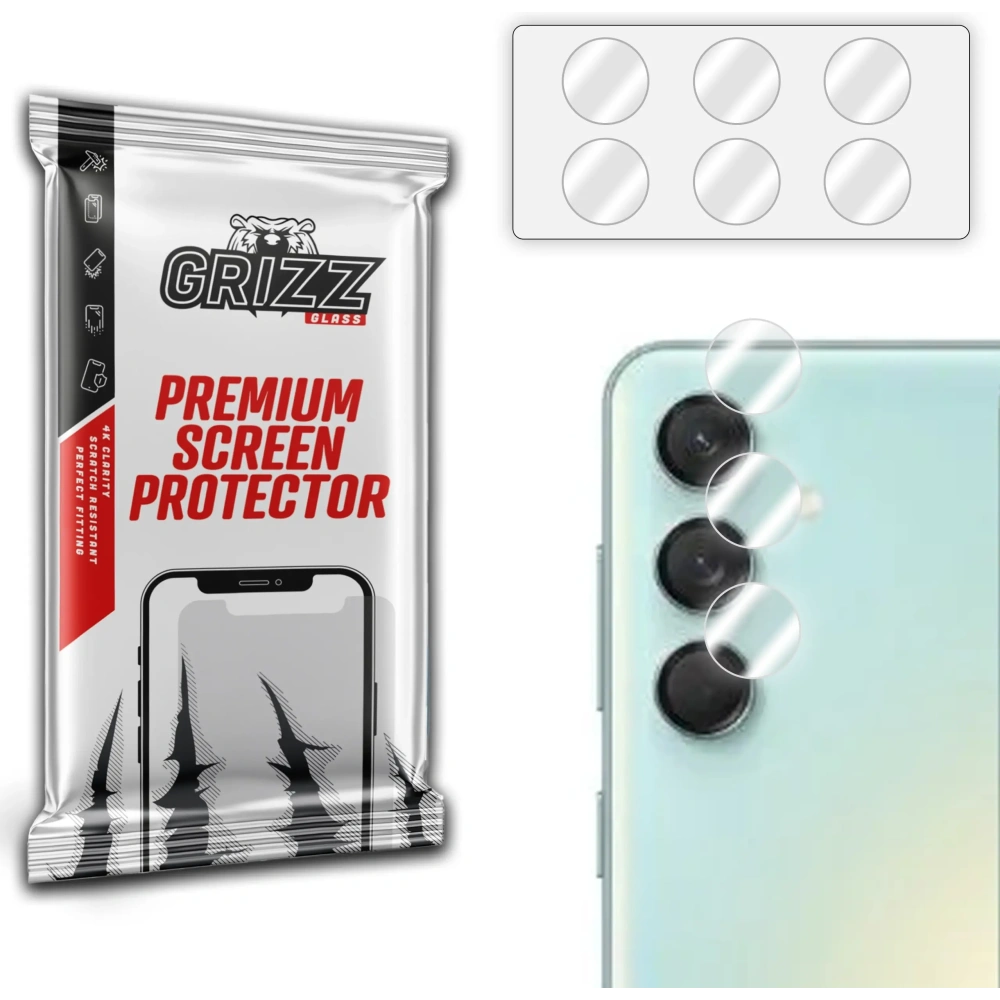 Szkło na aparat GrizzGlass HybridGlass Camera do Samsung Galaxy M55s