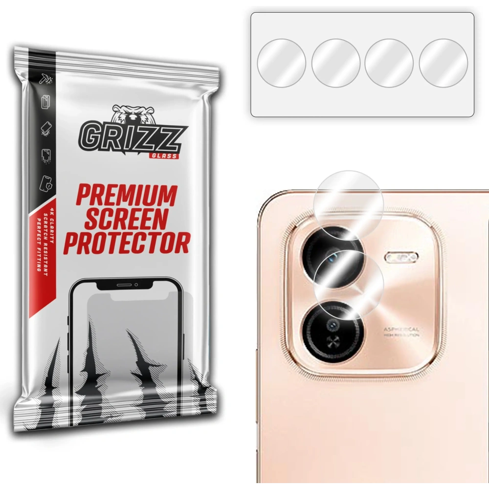 Szkło na aparat GrizzGlass HybridGlass Camera do Vivo Y37 Pro