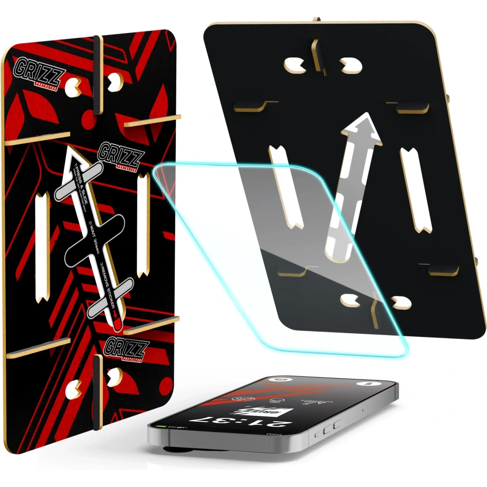 Szkło hybrydowe GrizzGlass HybridGlass Easy do Apple iPhone 16 Pro Max