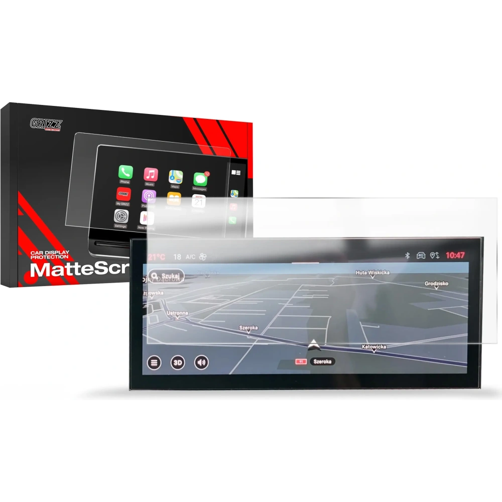 Folia matowa GrizzGlass CarDisplay Protection do Alfa Romeo Junior 10,25" 2024-2025