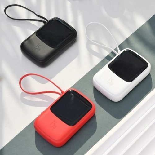 Kup Powerbank Baseus Qpow Lightning kábellel, 10000mAh, 3A, 15W (piros) - BSU1183RED - {ean13} - Sklep Home Screen