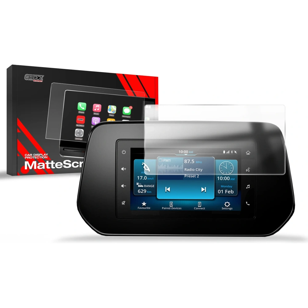 Folia matowa GrizzGlass CarDisplay Protection do Suzuki S-Cross 7" 2022-2025