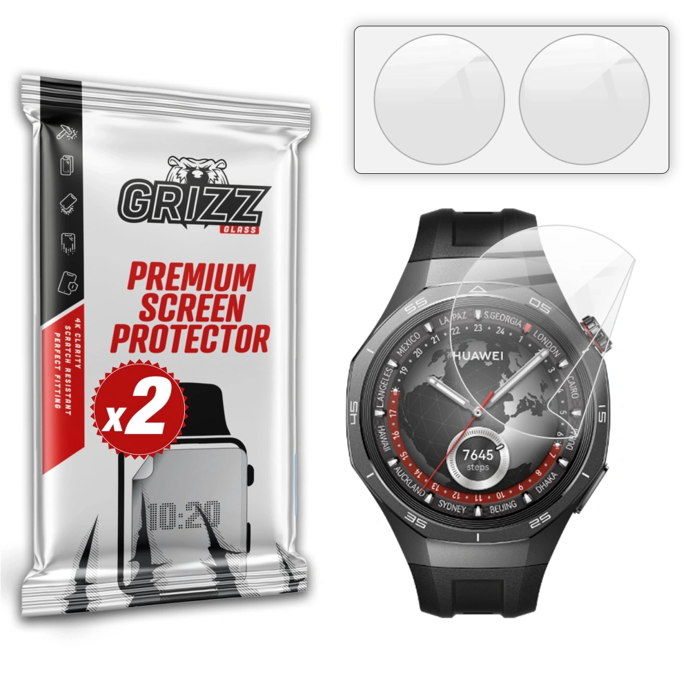 Folia ceramiczna GrizzGlass CeramicFilm do Huawei Watch GT 5 Pro 46mm