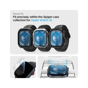 Kup Szkło hybrydowe Spigen Elite Shield Ez Fit Apple Watch 10 42mm Clear [2 PACK] - SPN16492 - {ean13} - Sklep Home Screen