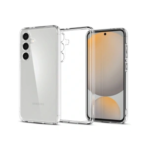 Kup Etui Spigen Ultra Hybrid Samsung Galaxy S24 FE Crystal Clear - SPN16497 - {ean13} - Sklep Home Screen