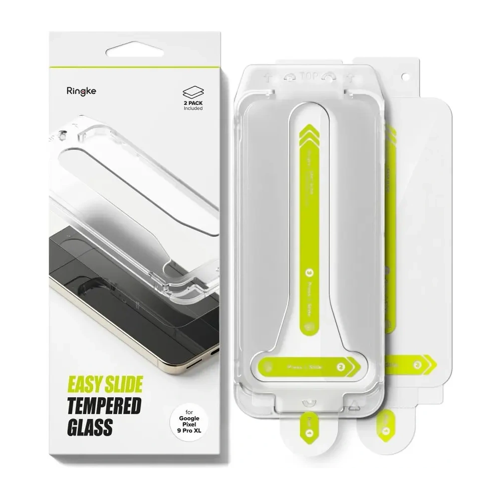 Szkło hartowane Ringke Easy Slide Google Pixel 9 Pro XL Clear [2 PACK]