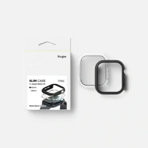 Kup Etui Ringke Slim Apple Watch 10 42mm Clear & Matte Black [2 PACK] - RGK11655 - {ean13} - Sklep Home Screen