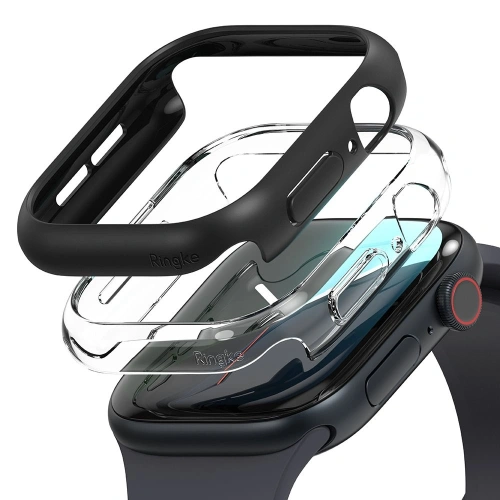 Kup Ringke Slim Apple Watch 10 46mm Átlátszó & Matt Fekete [2 PACK] - RGK11657 - {ean13} - Sklep Home Screen