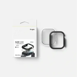 Kup Etui Ringke Slim Apple Watch 10 46mm Clear & Matte Black [2 PACK] - RGK11657 - {ean13} - Sklep Home Screen