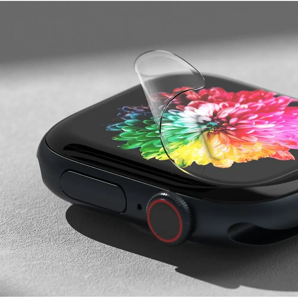 Folia hydrożelowa Ringke Dual Easy Apple Watch 10 / 11 46mm Clear [3 PACK]