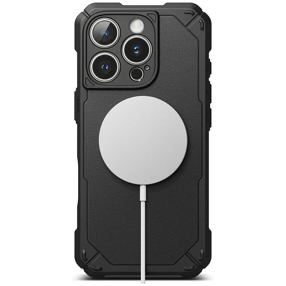 Etui Ringke Rugged Gear Magnetic MagSafe Apple iPhone 16 Pro Max Black