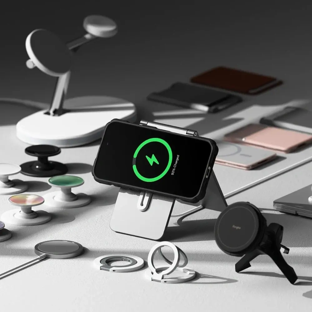 Etui Ringke Rugged Gear Magnetic MagSafe Apple iPhone 16 Pro Max Black