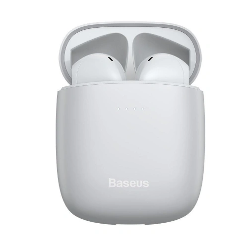 Kup Bezprzewodowe słuchawki Baseus Encok W04 TWS, Bluetooth 5.0 (białe) - BSU1191WHT - {ean13} - Sklep Home Screen