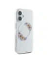 Buy Guess GUHMP16MHFWFCT Apple iPhone 16 Plus hardcase IML Flowers Wreath MagSafe transparent - GUE3638 - {ean13} - Home Screen Store Europe