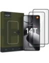 Hofi Glass Pro+ Xiaomi 14T / 14T Pro Black [2 PACK]