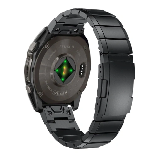 Buy Tech-Protect Steelband Garmin Fenix 5x / 5x Plus / 6x / 6x Pro / 7x / 8 51mm Black - THP3314 - {ean13} - Home Screen Store Europe