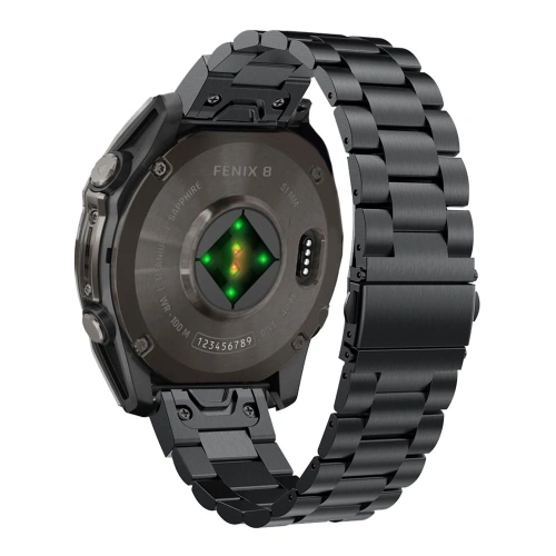 Buy Tech-Protect Stainless Garmin Fenix 5x / 5x Plus / 6x / 6x Pro / 7x / 8 51mm Black - THP3315 - {ean13} - Home Screen Store Europe