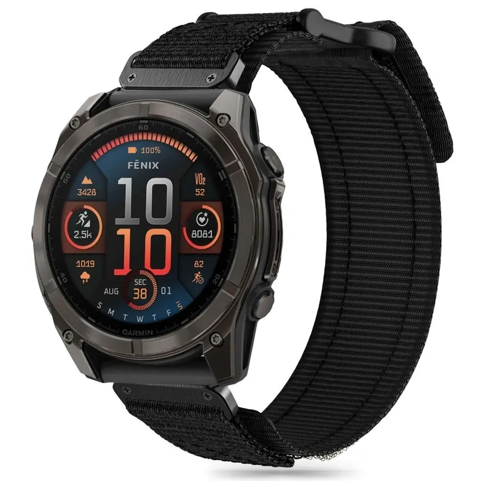 Pasek Tech-Protect Scout Pro Garmin Fenix 5 / 6 / 6 Pro / 7 / 8 47mm / E Black