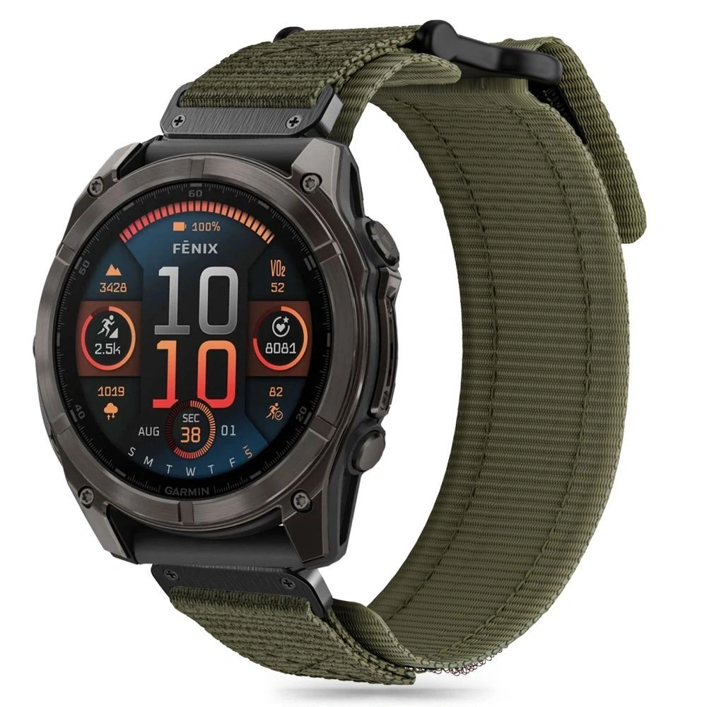 Pasek Tech-Protect Scout Pro Garmin Fenix 5 / 6 / 6 Pro / 7 / 8 47mm / E Military Green