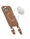 Etui Tech-Protect Magnecklace MagSafe Apple iPhone 12 / 12 Pro Chocolate Brown