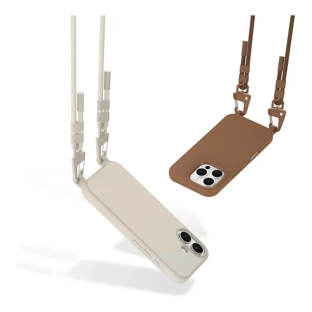 Etui Tech-Protect Magnecklace MagSafe Apple iPhone 14 Chocolate Brown