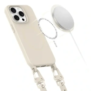 Kup Etui Tech-Protect Magnecklace MagSafe Apple iPhone 14 Pro Cosmic Latte - THP3340 - {ean13} - Sklep Home Screen