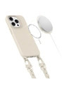 Etui Tech-Protect Magnecklace MagSafe Apple iPhone 14 Pro Cosmic Latte